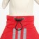 SPORT COMBINESON with reflective stripes, size 2xl (DS 45, OG 55, Osh 45 cm), red 96672