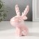 Souvenir Ceramics "A deer is puffy with short legs" 7.4x5.5x10.3 cm