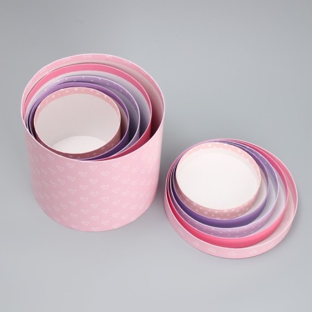 Set of hats 5 in 1, gift packaging, Pattern, 13 x 14 - 19.5 x 22 cm-12
