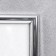Photo frame plastic 30x40 cm silver (112)
