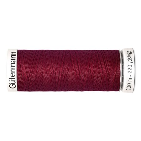 SEW-HALL thread for all materials, 200 m, 748277 (910 red-raspberry)