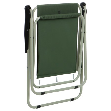 Folding chair, 47 x 52 x 75 cm, up to 100 kg, green color-7
