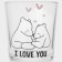 Стакан Доляна I love you, 250 мл