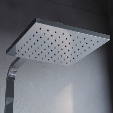 Shower mixer IDDIS BILD BILSB1Fi06, 350x200x1400 mm, with the upper shower, chrome-4