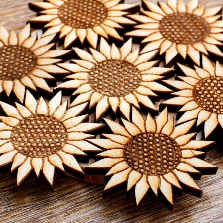 Hot Sunflower stand, D = 11 cm, juniper-2