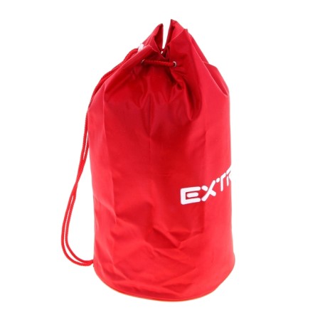 A bag for shoes and balls 390 x 335 mm, round bottom, sd-4, (polyester density 420d), red-1