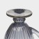 Glass Glass "Bosphorus", 1.1 l, color gradient silver