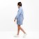 Women's summer dress with kulisk mist size 44-46, blue color