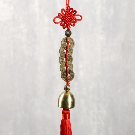 Metal bell "5 coins" 1 bell d = 2.5 cm 35x4.7x2.5 cm