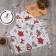 Apron "Dolyana" New Year's mood 60x65 cm, 100% cotton, 164 g/m2