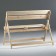 The bench is folding