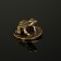 Koshelki souvenir "Toad on the coin", brass, 1x1.2x1.6 cm