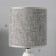 Hand lamp with lampshade Risalux "Sharon", E14, 40 W, white-gray, 13 × 13 × 27 cm