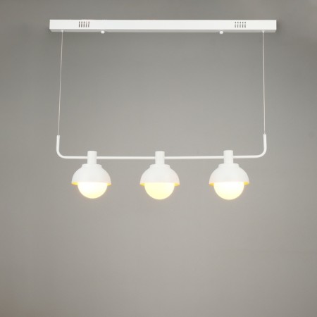 Schenon lamp 3xg9 with white-gold 86x16x25.5-125 cm-1
