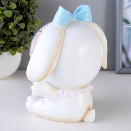 Night -night "Bunny" LED from batteries beige 9x14x14 cm Risalux-4