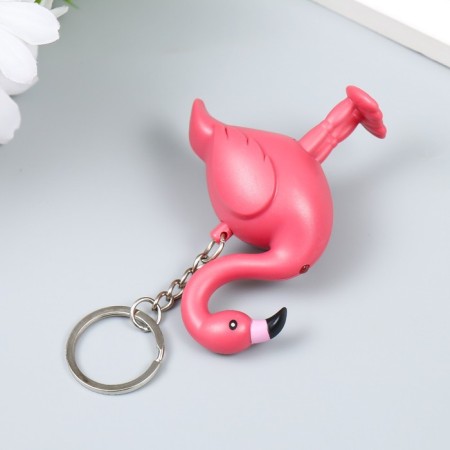 Flashlight of the crystal on the ring "Flamingo"-2