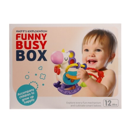 Developing toy "Unicorn", with pulls-10