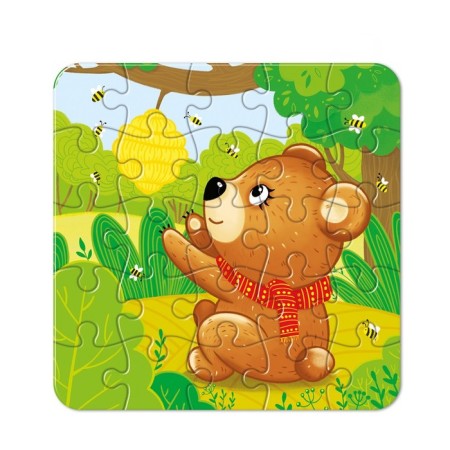 FIRST PUZZLE PAZL, Bear, 25 elements-2