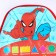 Perenopinai for a car chair, "alphabet", Spider-Man