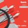 Cable connecting audio Buro 2xrca (M)/2xrca (M) 3m. Black (BAAC024-3)