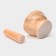 Stupa with a pestle Magistro "Marble", 10.5 × 7 cm, stone, color peach