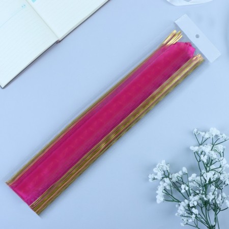 Baltic Babochka No. 7 "Golden Street", pink color-3
