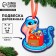 Fir-tree wooden pendant for the New Year "Snake" with a scretch-layer, New Year's decoration