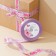 A satin tape, gift packaging, “Dreams come true”, lavender, 2 cm x 22.5 m