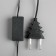 Garland “thread” 6 m with nozzles “candles on the clothespin”, IP20, dark thread, 30 LED, glow warm white, 220 V