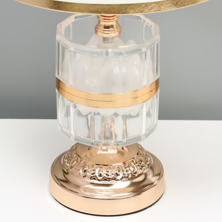 Highlight Lamp with "Gin" E27 40W gold 25x25x45 cm-3