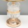 Highlight Lamp with "Gin" E27 40W gold 25x25x45 cm