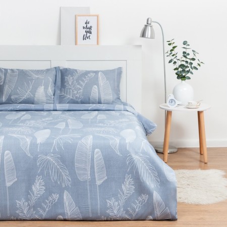Bed linen saving and 2 joint venture "Botanika" 173x215 cm, 175x214 cm, 50x70cm-2pcs, 60 g/m2, microfiber-2