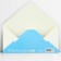 Money envelope “Happy baby”, mouse, embossing, 16.5 x 8 cm