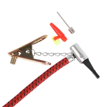 Necessary Cartage pump with a pressure gauge, 2 cylinders, reinforced-3