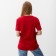T -shirt female, red color, size 48