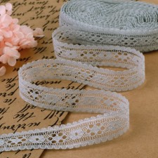 Capricon lace, 22 mm × 10 ± 1 m, gray color