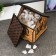 Salt lamp with Dimmer "DOM" Wooden, 1x15W E14, 1-1.3 kg, 16x16x16cm