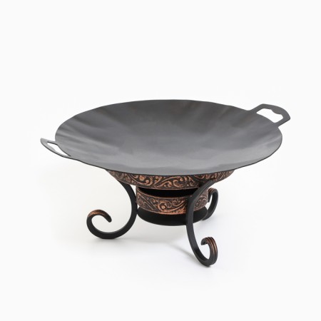 Set: Silk Road stand + Saj "Crunted New" 40 cm