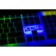 Keyboard Defender Dark White GK-172, Game, Wending, Lighting, 104 Key, USB, White