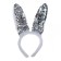 Carnival rim "bunny", with sequins