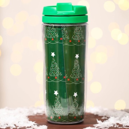 Thermal engine New Year's plastic "Waiting for a miracle", 350 ml-2