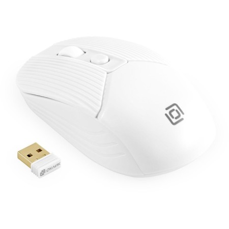 Mouse call 509mw White white optical (1600dpi) Wireless USB (4but)-6