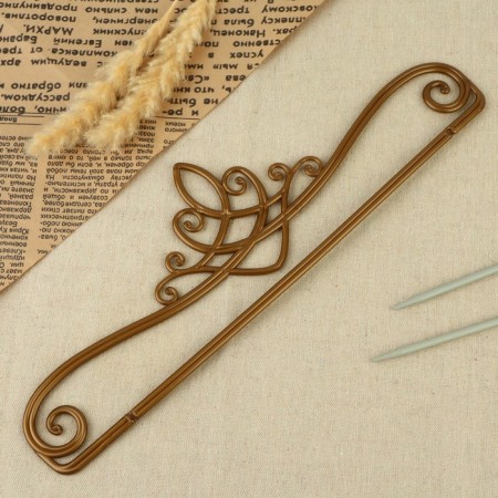 Tapestry 34 × 10.5 cm, bronze color