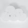 Night "Cloud" 11XLED batteries 2HAA MIX 29x3x18 cm Risalux