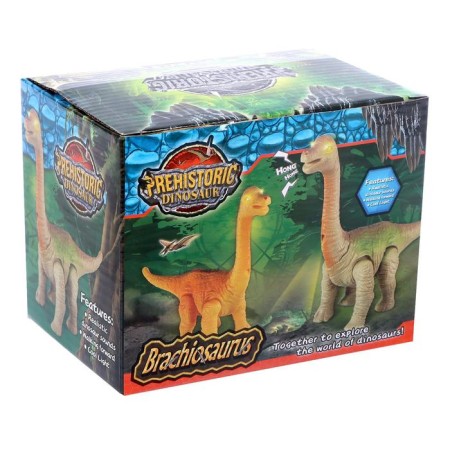 Dinosaur "Brachiosaurus Gravoyadnaya", works from batteries, with a projector, color mix-5