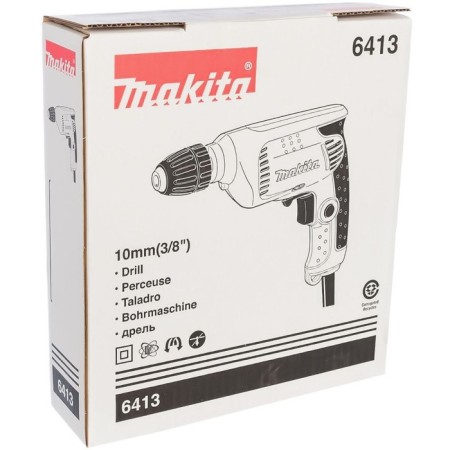 Дрель Makita 6413, 450 Вт, БЗП 10 мм, 3000 об/мин-2
