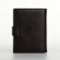 Male purse on magnet 3 in 1, department for auto documents, passports, brown color