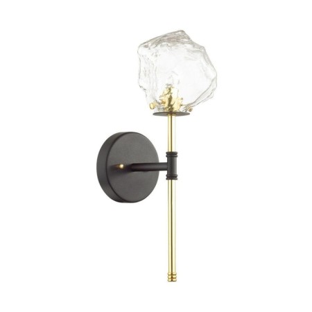 Bra Stono, 1x40W G9, black color, gold, IP20