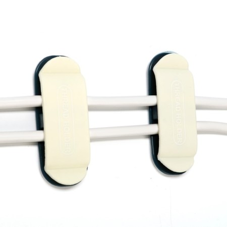Suclear holder 75x30 mm, white color, 4 pcs.-8