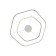 Light Ceiling Light Ambrella Light, Line, FL360, LED, 48 W, 3600LUM, 4200K, White Color